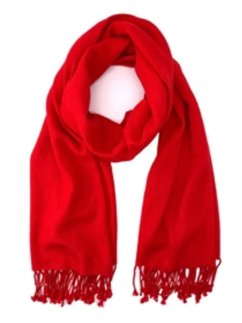 pashmina soft red